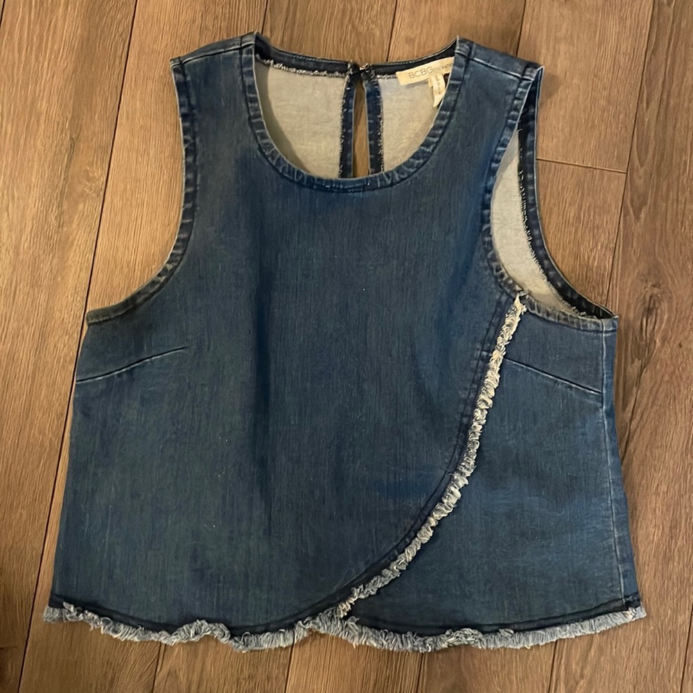 Jean Tank Top